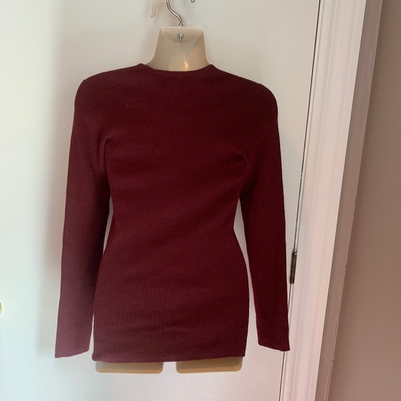 Sandro Paris lace up ribbed sweater - Picture 5 of 7